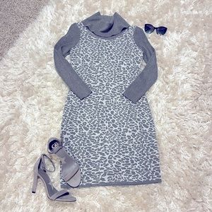 💥 Like New Ladies Grey Calvin Klein Sweater Dress 💥💥
